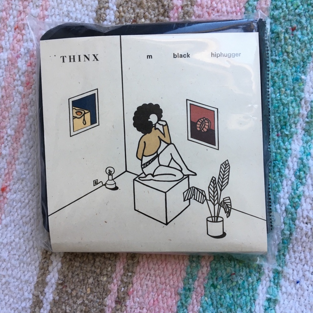 Never worn Thinx Medium Hiphugger underwear